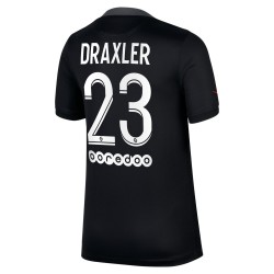 Camisola Paris Saint-Germain Julian Draxler 23 Equipamento Terceiro 2021-2022 Manga Curta